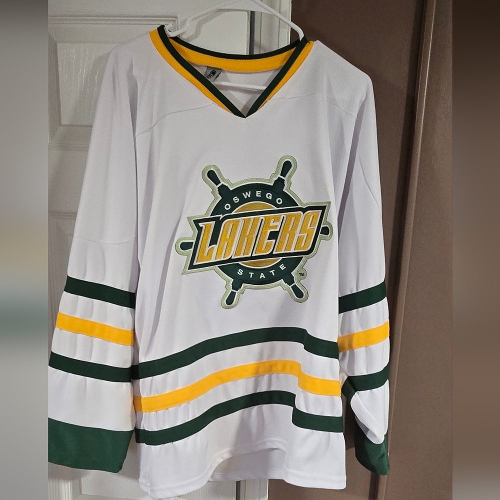 Men's SUNY Oswego State Lakers Hockey Jersey Medium
